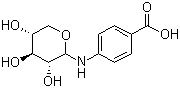 CAS 登录号：27661-27-4, 贝那昔滨, 4-(D-吡喃木糖基氨基)苯甲酸
