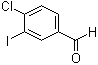 structure of CAS# 276866-90-1, 4-Chloro-3-iodobenzaldehyde