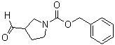 structure of CAS# 276872-86-7, 3-Formylpyrrolidine-1-carboxylic acid benzyl ester