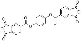 对苯基二(偏苯三酸酯)二酸酐分子结构 (CAS 2770-49-2)