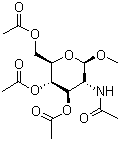 CAS # 2771-48-4, Methyl 2-acetamido-3,4,6-tri-O-acetyl-2-deoxy-beta-D-glucopyranoside