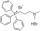 structure of CAS# 27710-82-3, [3-(Dimethylamino)propyl]triphenylphosphonium bromide hydrobromide