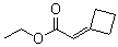 2-Cyclobutylideneacetic acid ethyl ester molecular structure (CAS 27741-65-7)