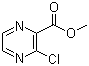 structure of CAS# 27825-21-4, Methyl 3-chloro-2-pyrazinecarboxylate