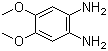 4,5-Dimethoxy-1,2-phenylenediamine molecular structure (CAS 27841-33-4)