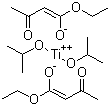 structure of CAS# 27858-32-8, Diisopropoxy-bisethylacetoacetatotitanate
