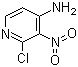 structure of CAS# 2789-25-5, 4-Amino-2-chloro-3-nitropyridine