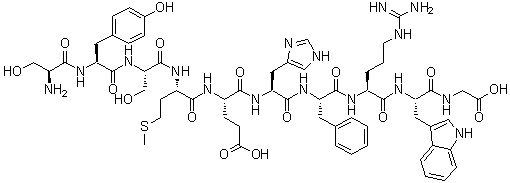 structure of CAS# 2791-05-1, (1-10)-Corticotropin