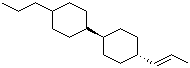 structure of CAS# 279246-65-0, (trans,trans)-4-(1E)-1-Propen-1-yl-4'-propyl-1,1'-bicyclohexyl