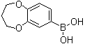structure of CAS# 279261-89-1, (3,4-Dihydro-2H-benzo[b][1,4]dioxepin-7-yl)boronic acid