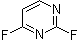 structure of CAS# 2802-61-1, 2,4-Difluoropyrimidine