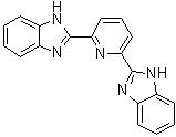 structure of CAS# 28020-73-7, 2,6-Bis(1H-benzimidazol-2-yl)pyridine