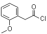 2-甲氧基苯乙酰氯分子结构 (CAS 28033-63-8)