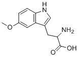 5-甲氧基-DL-色氨酸分子结构 (CAS 28052-84-8)