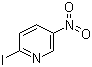 2-碘-5-硝基吡啶分子结构 (CAS 28080-54-8)