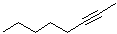 structure of CAS# 2809-67-8, 2-Octyne