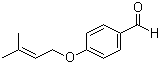 4'-(3-甲基-2-丁烯氧基)苯甲醛分子结构 (CAS 28090-12-2)