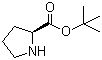 structure of CAS# 2812-46-6, L-脯氨酸叔丁酯
