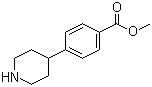 structure of CAS# 281235-04-9, 4-(哌啶-4-基)苯甲酸甲酯