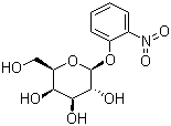 2-硝基苯基 beta-D-吡喃葡萄糖苷分子结构 (CAS 2816-24-2)