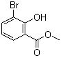 3-溴-2-羟基苯甲酸甲酯分子结构 (CAS 28165-45-9)
