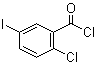 structure of CAS# 281652-58-2, 5-Iodo-2-chlorobenzoyl chloride