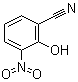 2-Hydroxy-3-nitrobenzonitrile molecular structure (CAS 28177-79-9)