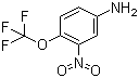 structure of CAS# 2822-50-6, 3-Nitro-4-(trifluoromethoxy)aniline