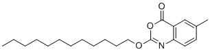 CAS # 282526-87-8, 2-(Dodecyloxy)-6-methyl-4H-benzo[d][1,3]oxazin-4-one