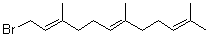 (2E,6E)-1-bromo-3,7,11-trimethyl-2,6,10-Dodecatriene molecular structure (CAS 28290-41-7)