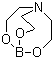 structure of CAS# 283-56-7, Triethanolamine borate
