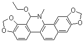 14-Ethoxy-13,14-dihydrosanguinarine molecular structure (CAS 28342-31-6)