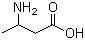 structure of CAS# 2835-82-7, DL-3-Aminobutyric acid