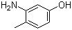 structure of CAS# 2836-00-2, 3-Amino-4-methylphenol