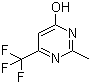 structure of CAS# 2836-44-4, 2-Methyl-6-(trifluoromethyl)-4(3H)-pyrimidinone