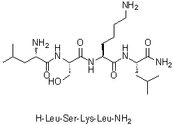 CAS # 283609-79-0, L-Leucyl-L-seryl-L-lysyl-L-leucinamide, TSP-1 inhibitor peptide LSKL