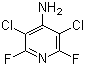 structure of CAS# 2840-00-8, 4-氨基-3,5-二氯-2,6-二氟吡啶