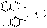 structure of CAS# 284472-79-3, 1-(11bS)-Dinaphtho[2,1-d:1',2'-f][1,3,2]dioxaphosphepin-4-yl-piperidine