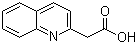 structure of CAS# 284477-00-5, 2-Quinolineacetic acid