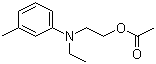 2-[Ethyl(3-methylphenyl)amino]ethyl acetate molecular structure (CAS 28462-19-3)