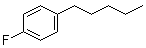 1-氟-4-戊基苯分子结构 (CAS 28593-14-8)
