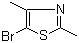 5-溴-2,4-二甲基-1,3-噻唑分子结构 (CAS 28599-52-2)