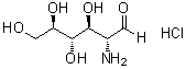 D-Allosamine hydrochloride molecular structure (CAS 2861-47-4)