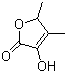 4,5-Dimethyl-3-hydroxy-2,5-dihydrofuran-2-one molecular structure (CAS 28664-35-9)