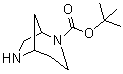 structure of CAS# 286946-98-3, tert-Butyl 2,6-diazabicyclo[3.2.1]octane-2-carboxylate