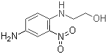 structure of CAS# 2871-01-4, 4-氨基-2-硝基-N-羟乙基苯胺