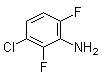 structure of CAS# 287172-82-1, 3-Chloro-2,6-difluoroaniline