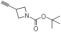 structure of CAS# 287193-01-5, 3-乙炔基-1-氮杂环丁烷甲酸叔丁酯