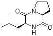 structure of CAS# 2873-36-1, Cyclo(L-prolyl-L-leucyl)