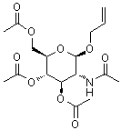 CAS # 28738-44-5, Allyl 2-acetamido-3,4,6-tri-O-acetyl-2-deoxy-beta-D-glucopyranoside